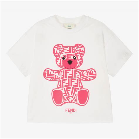 fendi bear shirt|fendi fiend t shirt.